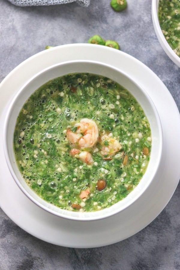OKRO SOUP AND SHRIMPS