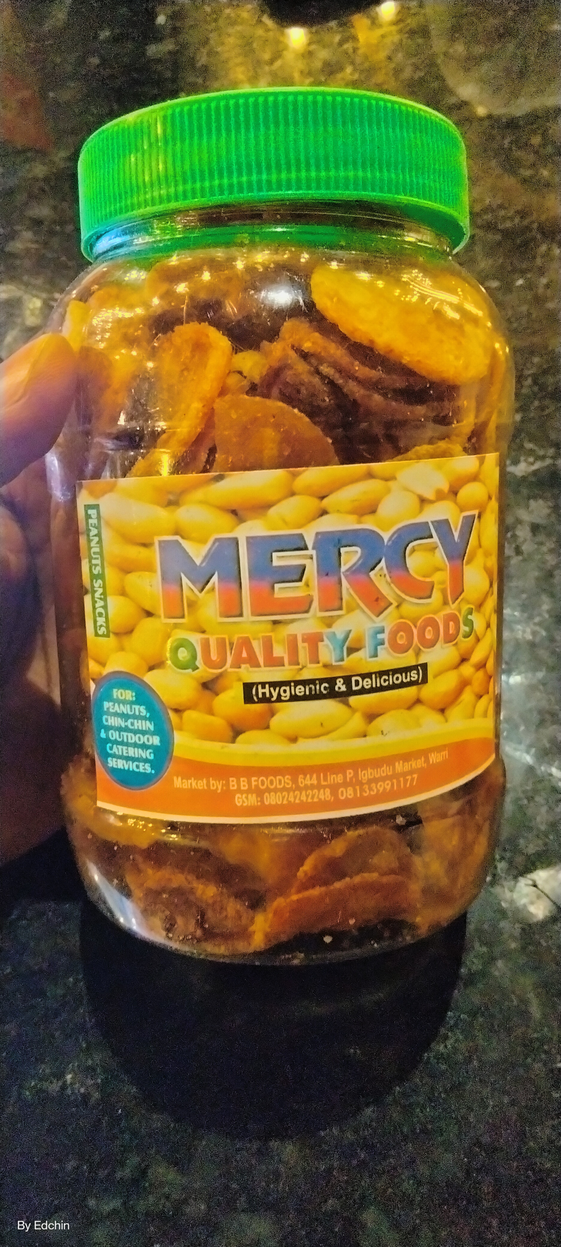 Small plantain chips