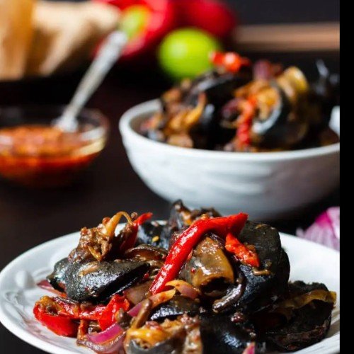 Sauced snail
